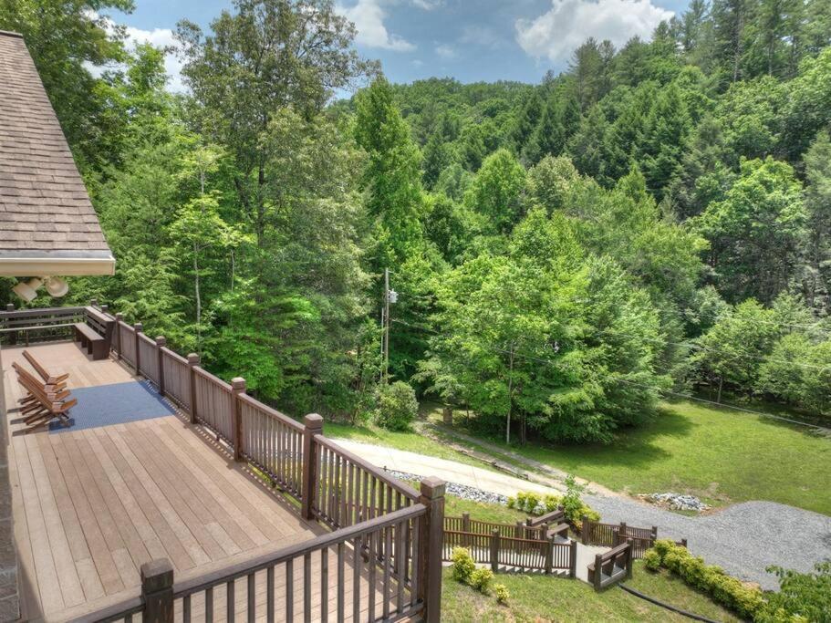 The Chariot - Creek Front With Hottub, Fire Pits, Billiards, Ev Charger - Sandalwood Stays Blue Ridge Zewnętrze zdjęcie